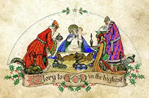 Madonna and Child with the Three Kings