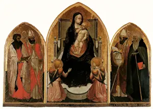 Robed: Madonna and Child, by Masaccio