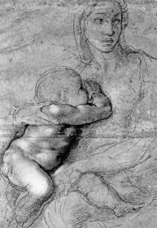 Michelangelo: Madonna and Child by Michelangelo