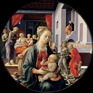1469: Madonna and Child, painting by