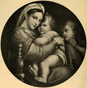 Urbino: Madonna and Child, after Raphael