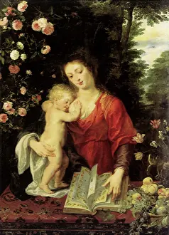 1625: Madonna and Child, by Rubens