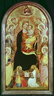Nicolo: Madonna and Child with Saints and Angels
