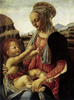 1470s: Madonna and Child, by Verrocchio