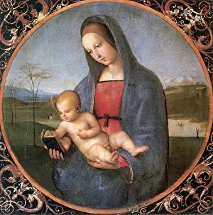 Admired: The Madonna Conestabile Artist: Raphael