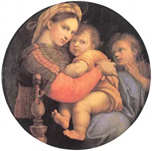 Sedia: Madonna della Sedia, by Raphael