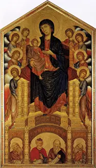 Gualtieri: Madonna Enthroned, by Cimabue