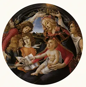 Botticelli: Madonna of the Magnificant, by Botticelli