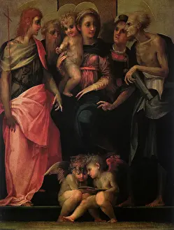Fiorentino: Madonna and Four Saints