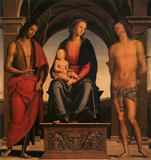 Enthroned: Madonna and Saints
