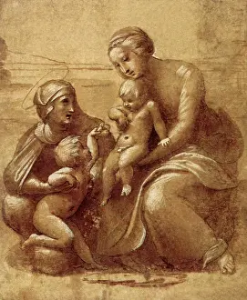 1507: Madonna and Saints, by Raphael
