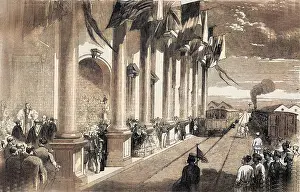 Crinolines: MADRAS RAILWAY OPENS