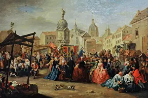 Cano: The Madrid Fair in la Cebada Square, 1770-1780