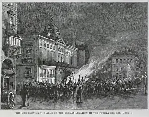 Iln - Consolidated Archive Holdings Ltd - Project: Madrid Mob burns Arms of German Legation