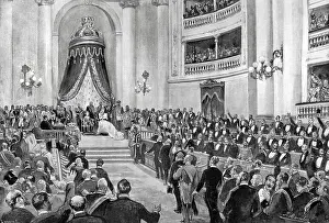 Applaud: Madrid - Opening of the Parliament in the Senate