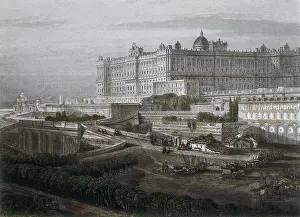 Coachs: Madrid. Palacio de Oriente (Easter Palace) in