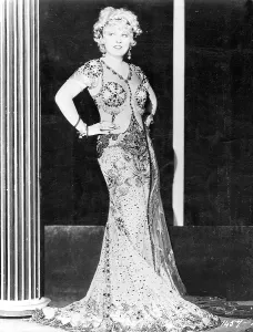 Platinum: Mae West in I'm No Angel, 1933