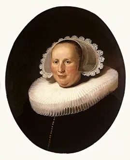 1633: Maertgen van Bilderbeecq, by Rembrandt
