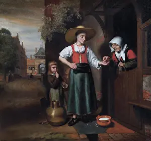Nicolaes: Maes - The Milkwoman