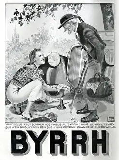 Aperitif: Magazine Advertisement for Byrrh aperitif
