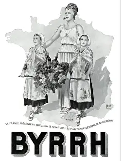 Aperitif: Magazine Advertisement for Byrrh aperitif