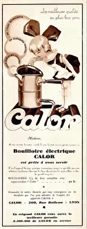 Quick: Magazine Advertisement for Calor electric boiler