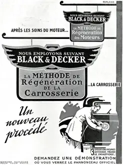 Renovation: Magazine Advertisement for car bodywork renovation