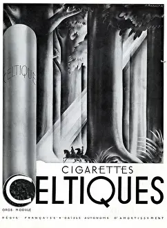 Idealised: Magazine Advertisement for Celtiques cigarettes