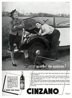 Aperitif: Magazine Advertisement for Cinzano aperitif