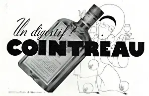 Pierrot: Magazine Advertisement for Cointreau