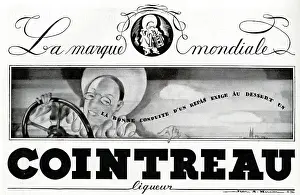 Pierrot: Magazine Advertisement for Cointreau liqueur
