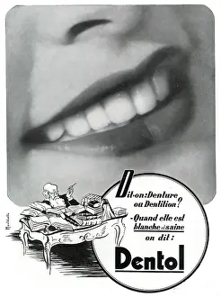 Oral: Magazine Advertisement for Dentol products