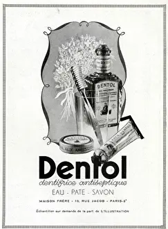 Antiseptic: Magazine Advertisement for Dentol products