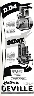 Deville: Magazine Advertisement for Deville motors