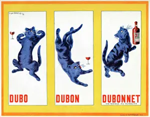 Tonic: Magazine Advertisement for Dubonnet aperitif