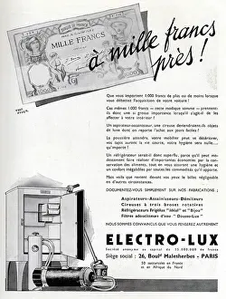 Cost: Magazine Advertisement for Electro-Lux products