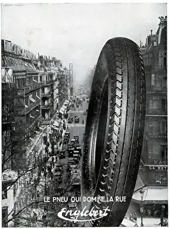 Tread: Magazine Advertisement for Englebert tyres