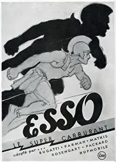 Esso: Magazine Advertisement for Esso petrol