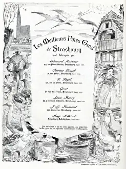Gras: Magazine Advertisement for foie gras