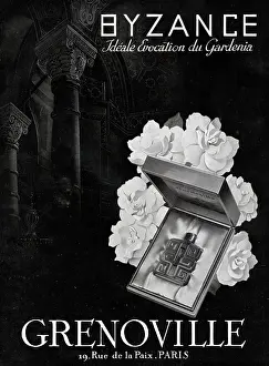 Scent: Magazine Advertisement for Grenoville perfume