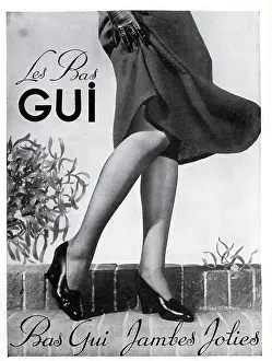Advertorial: Magazine Advertisement for Gui stockings