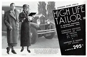 Advertorial: Magazine Advertisement for High Life Tailor