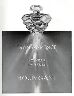 Scent: Magazine Advertisement for Houbigant perfume