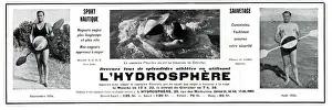 Swimmers: Magazine Advertisement for the Hydrosphere
