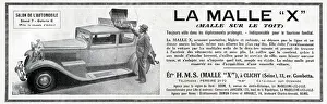 Convenience: Magazine Advertisement for La Malle X