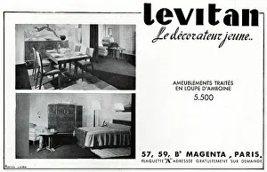 Wardrobe: Magazine Advertisement for Levitan interior design