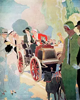 Magazine Advertisement for a luxury car