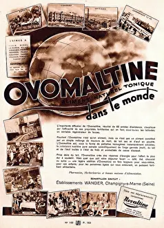 Nutritional: Magazine Advertisement for Ovomaltine