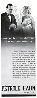 Prevention: Magazine Advertisement for Petrole Hahn hair products