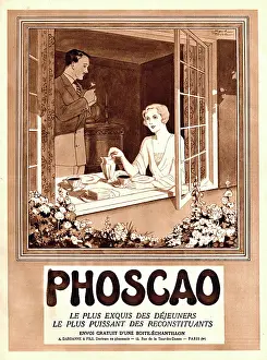 Powdered: Magazine Advertisement for Phoscao chocolate powder